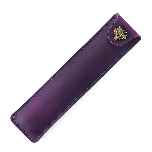  Crazy Horse Leather Pen Case – Elegant and Durable Leather Accessory